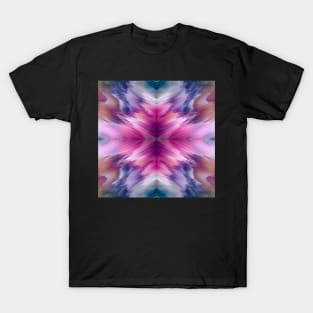 symmetrical tile in pink T-Shirt